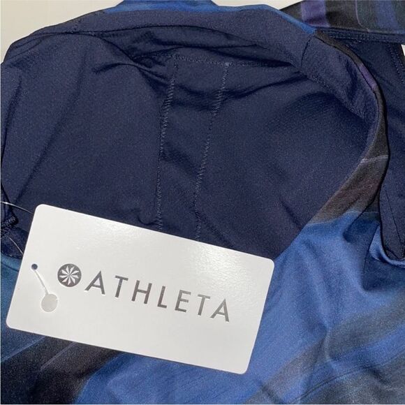 Athleta Womens Size Small LIGHTNING PRINT SUPPORT TOP - Picture 8 of 8